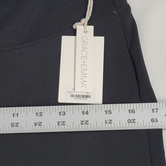 Grace+Emma Women's Ultimateflox Noir Compression Flare Legging Size XL - Picture 12 of 14